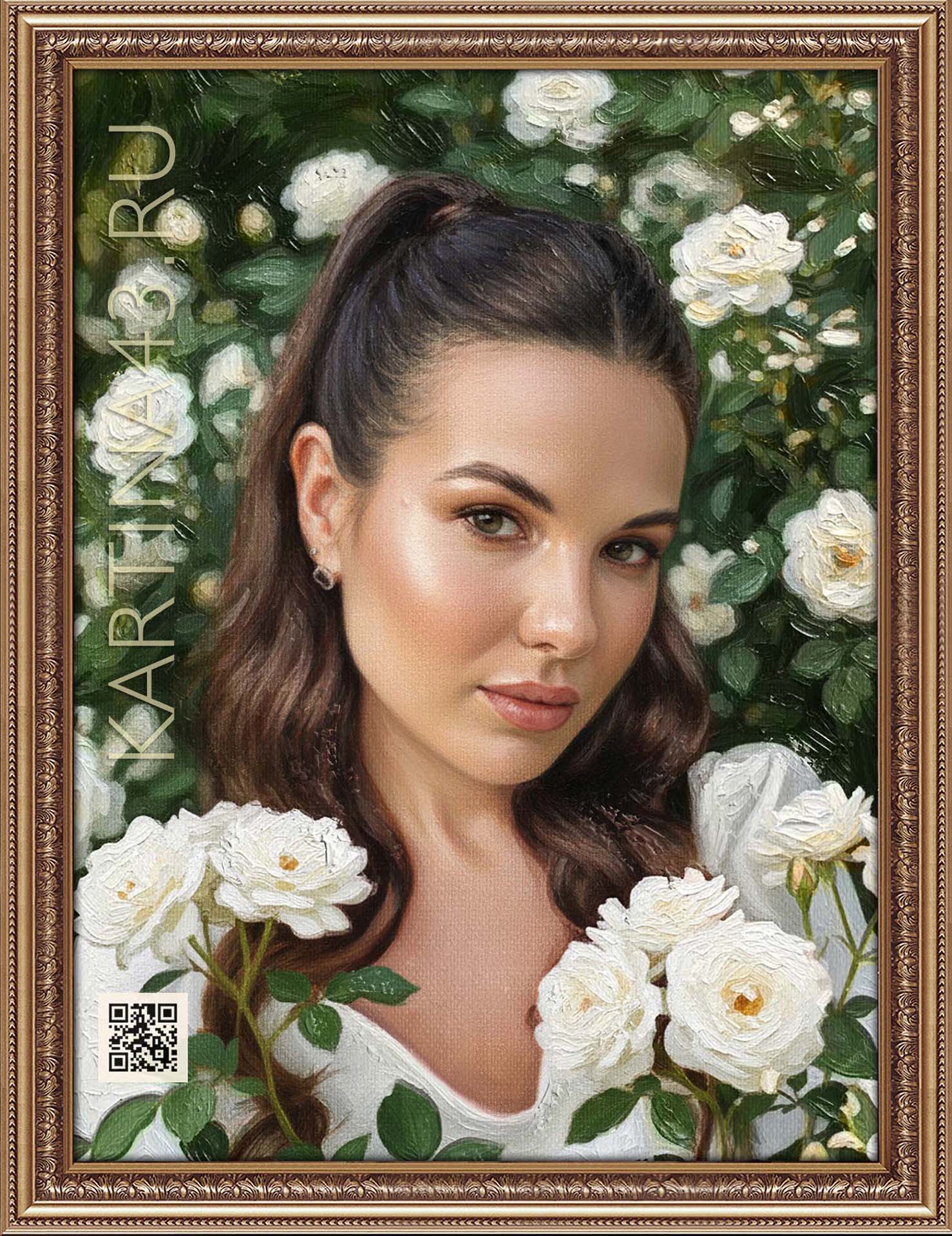 Примеры компании Картина43, портреты на заказ в Кирове