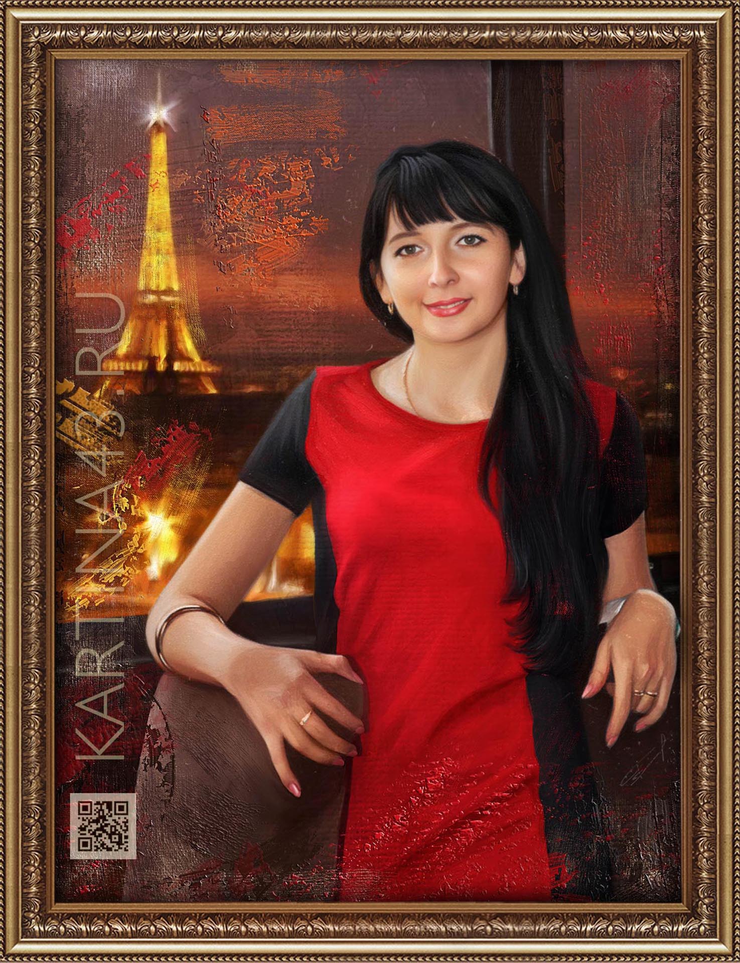 Примеры компании Картина43, портреты на заказ в Кирове